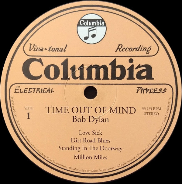 Bob Dylan : Time Out Of Mind (2xLP, Album, RE, RM, RP + 7", Single + Ltd)