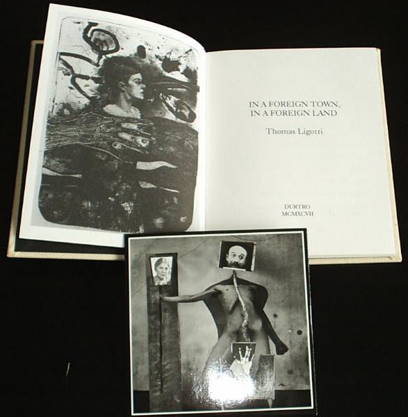 Current 93 With Thomas Ligotti : In A Foreign Town, In A Foreign Land (CD, Album, Ltd, Wit)