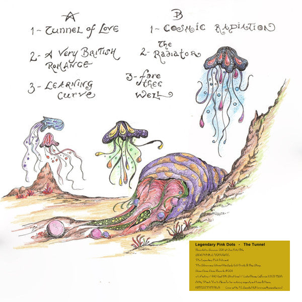 The Legendary Pink Dots : The Tunnel (12", MiniAlbum, Ltd, S/Edition, Mag)
