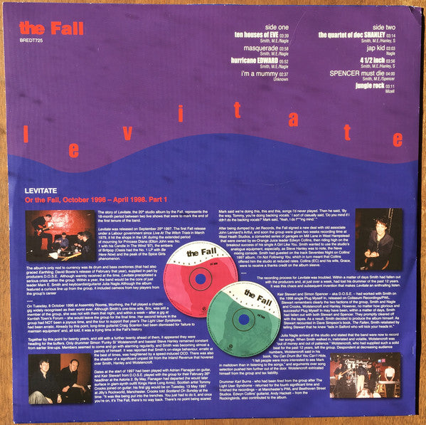 The Fall : Levitate (2xLP, Album, RE + LP, Comp + Ltd, RM, Exp)