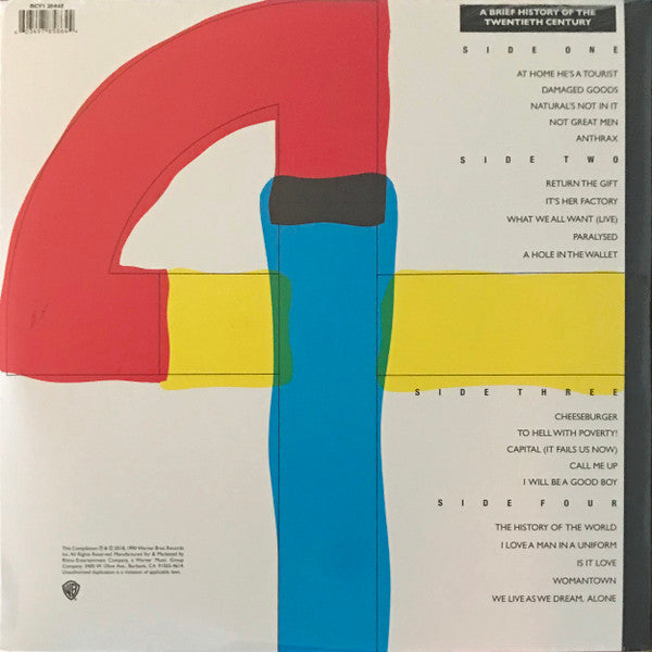 Gang Of Four : A Brief History Of The Twentieth Century (2xLP, Comp, RE, Cle)