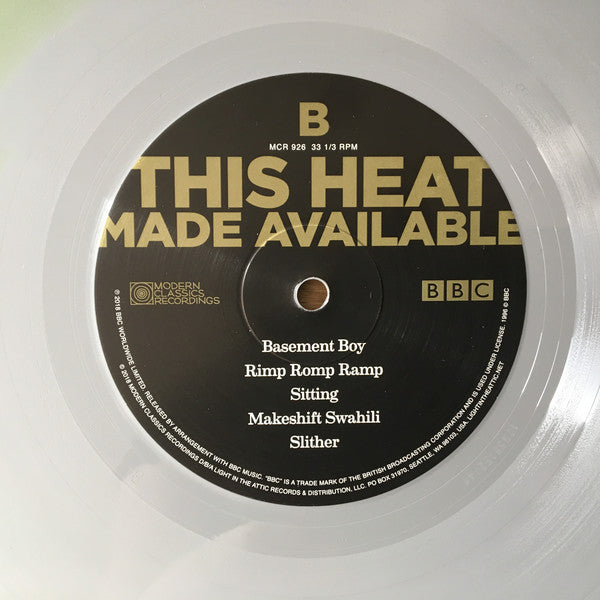 This Heat : Made Available (LP, Ltd, RE, RM, Oli)
