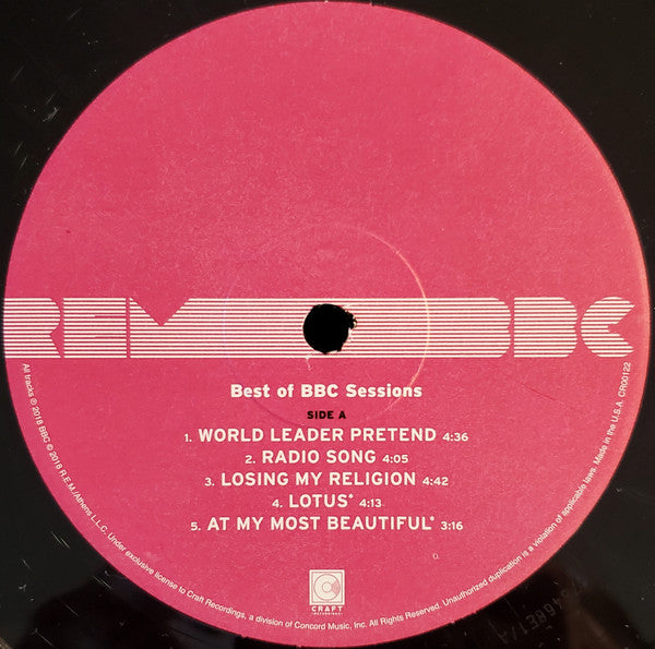 R.E.M. : The Best Of R.E.M. At The BBC (2xLP, Album, Comp, 180)