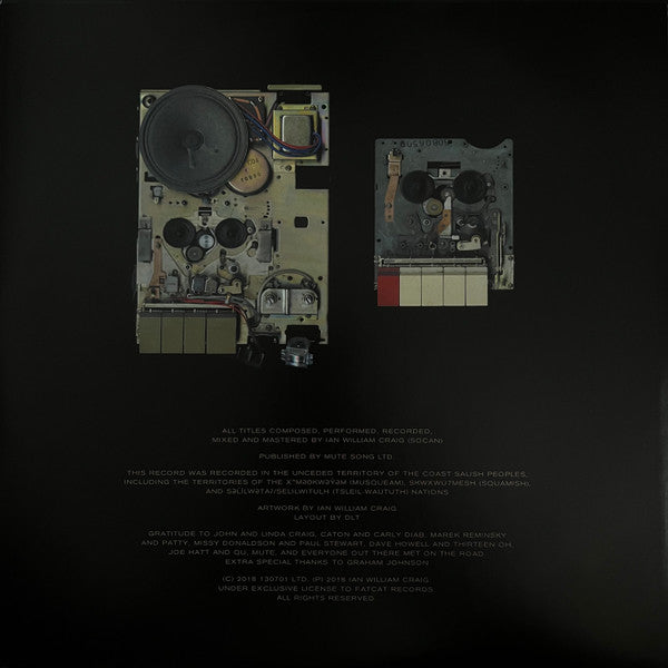 Ian William Craig : Thresholder (LP, Album)
