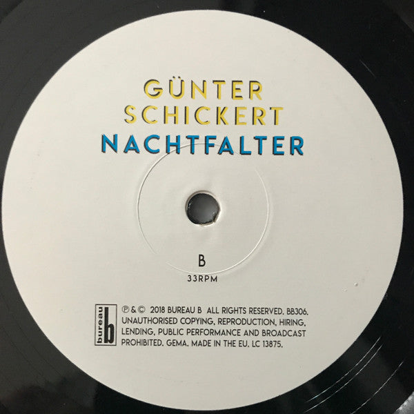 Günter Schickert : Nachtfalter (LP, Album)
