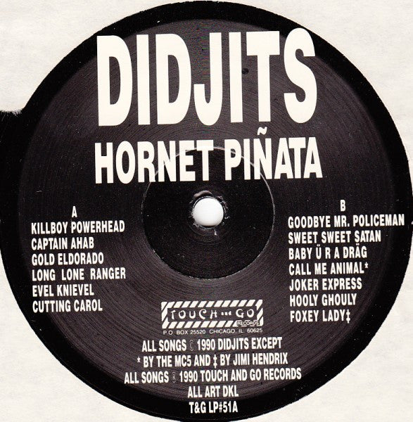 Didjits : Hornet Piñata (LP, Album)