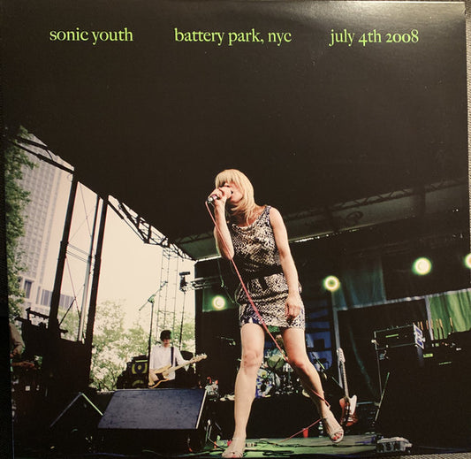 Sonic Youth : Battery Park, NYC July 4th 2008 (LP, Ltd, RE)