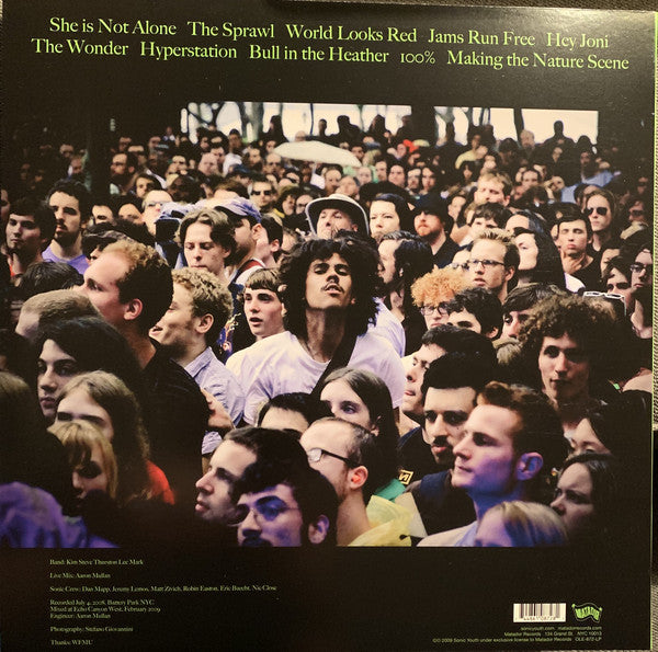 Sonic Youth : Battery Park, NYC July 4th 2008 (LP, Ltd, RE)