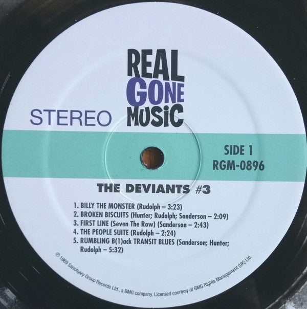 The Deviants (2) : The Deviants #3 (LP, Album, Ltd, RE, Bla)