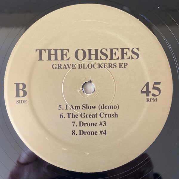 The OhSees* : Grave Blockers EP (12", EP, RE, RM)