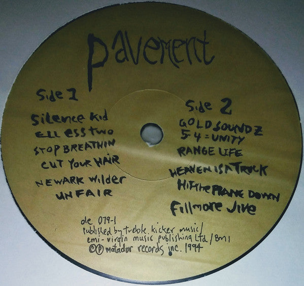 Pavement : Crooked Rain, Crooked Rain (LP, Album, RE)