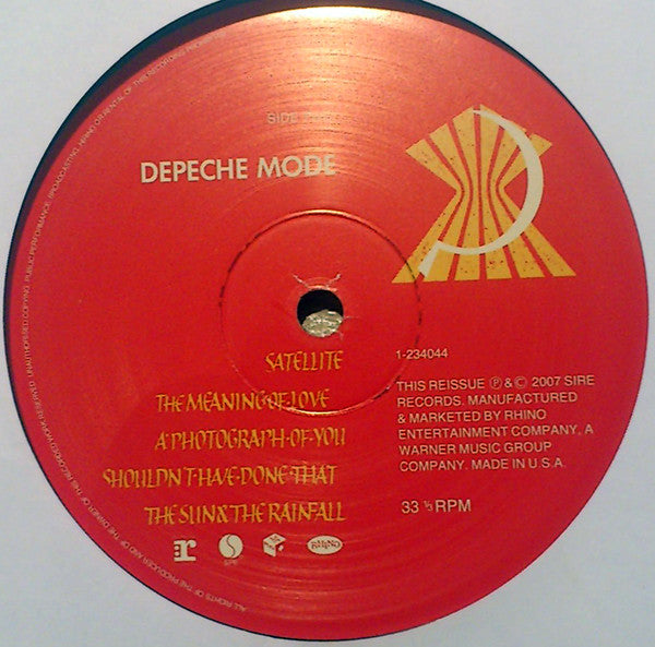 Depeche Mode : A Broken Frame (LP, Album, RE, RM, Gat)