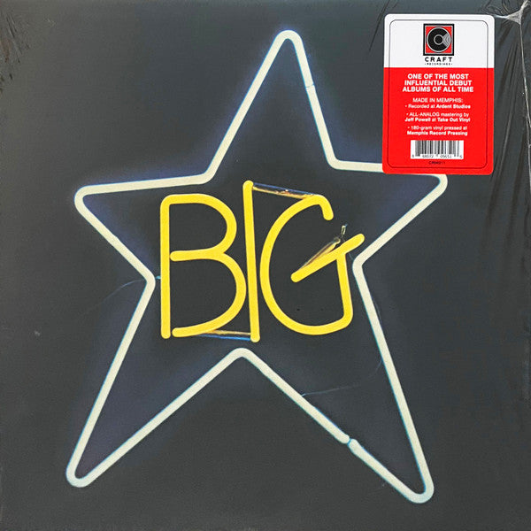 Big Star : #1 Record (LP, Album, RE, RM, 180)