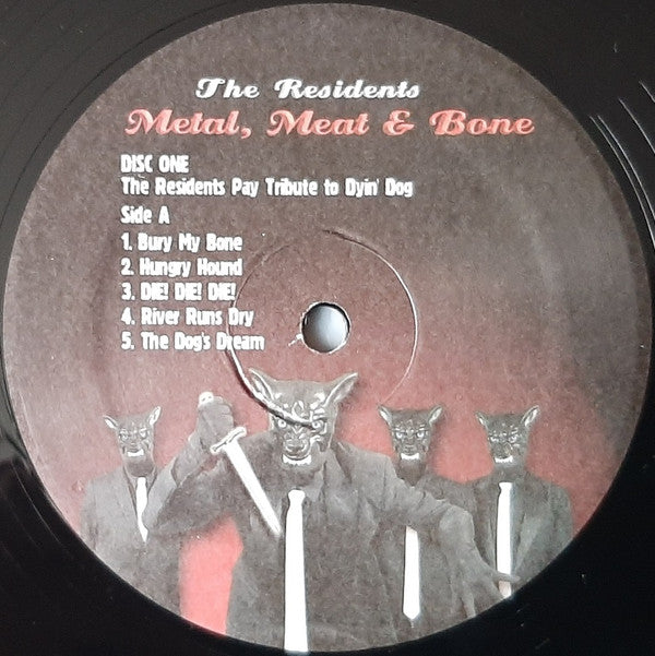 The Residents : Metal, Meat & Bone (The Songs Of Dyin' Dog) (2xLP, Album)