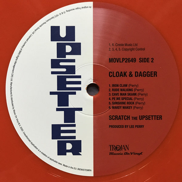 Scratch The Upsetter* : Cloak & Dagger (LP, Album, Ltd, Num, RE, Ora)