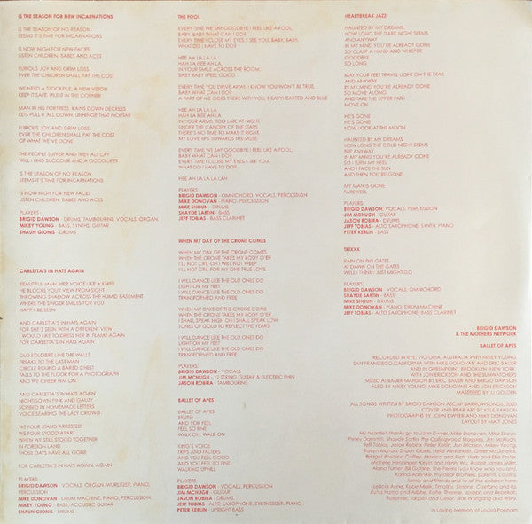 Brigid Dawson And The Mothers Network : Ballet Of Apes (LP, Ltd, Pep)
