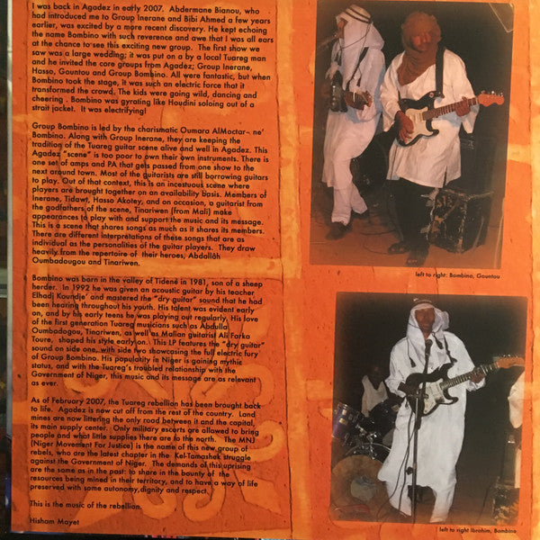 Group Bombino : Guitars From Agadez Vol. 2 (LP, Ltd)