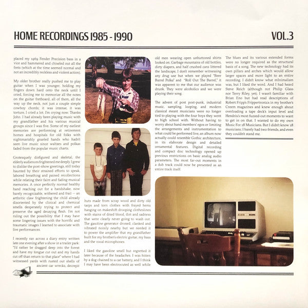 His Name Is Alive : Hope Is A Candle (Home Recordings 1985-1990 Vol. 3) (LP, Album, Comp, Cle)