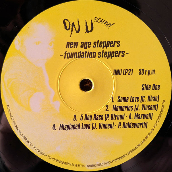 New Age Steppers : Foundation Steppers (LP, Album, RE)