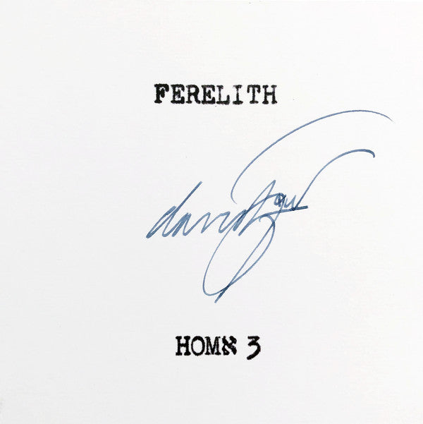 David* : Ferelith (LP, Album, RE, Tra)