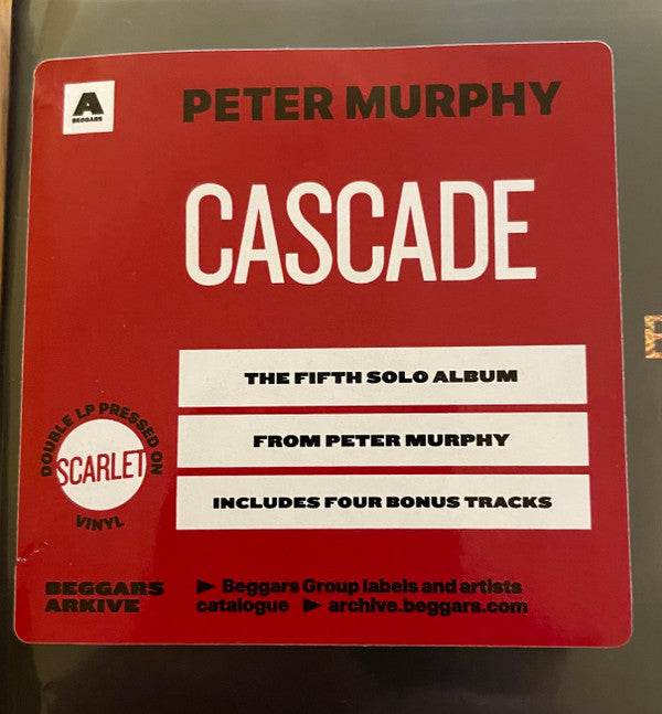 Peter Murphy : Cascade (2xLP, Album, RE, Sca)