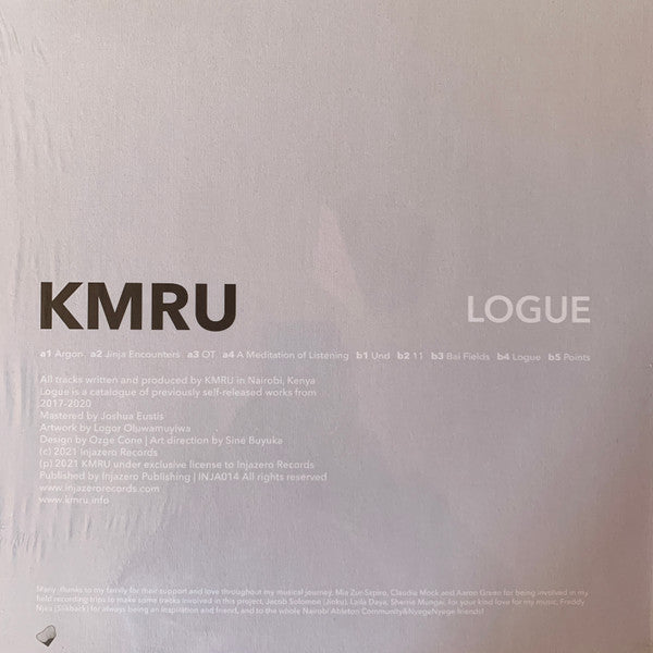 KMRU : Logue (LP, Album, Ltd, Cle)