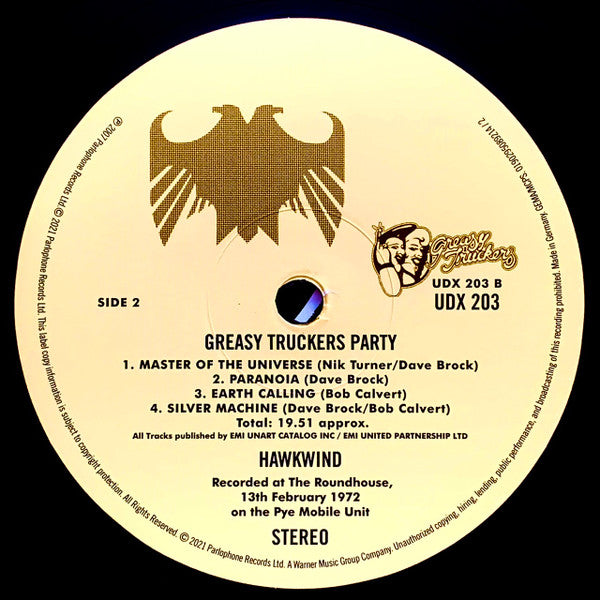 Hawkwind : Greasy Truckers Party (2xLP, Album, RSD, Gat)