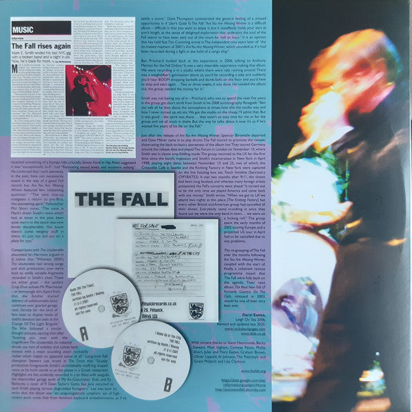 The Fall : Are You Are Missing Winner (2xLP, Album, RE, Pur)