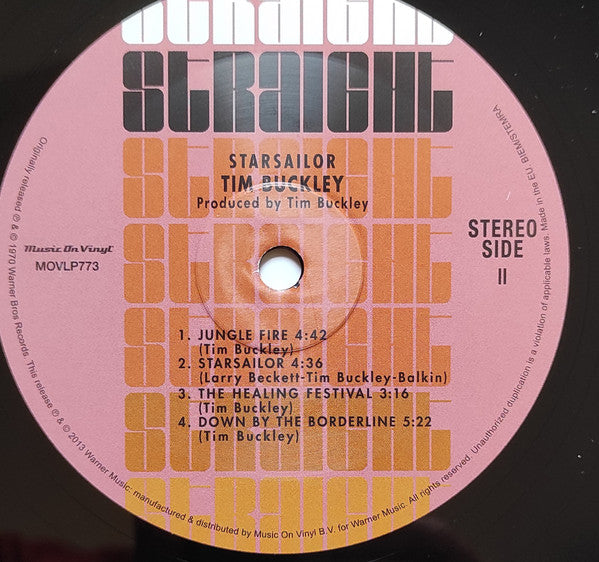 Tim Buckley : Starsailor (LP, Album, RE, 180)