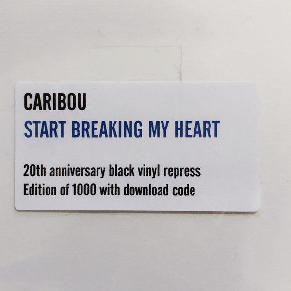 Caribou : Start Breaking My Heart (LP, Album, Ltd, RE, RP)