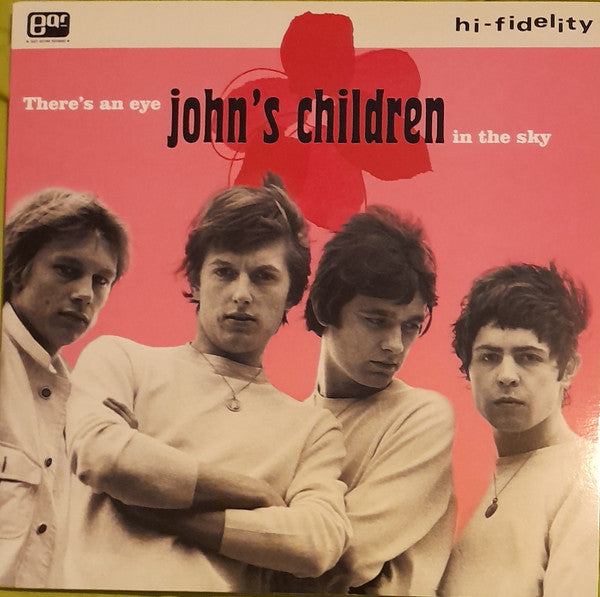 John's Children : There's An Eye In The Sky (LP, Comp, RM, Whi)