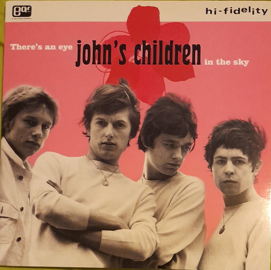 John's Children : There's An Eye In The Sky (LP, Comp, RM, Whi)