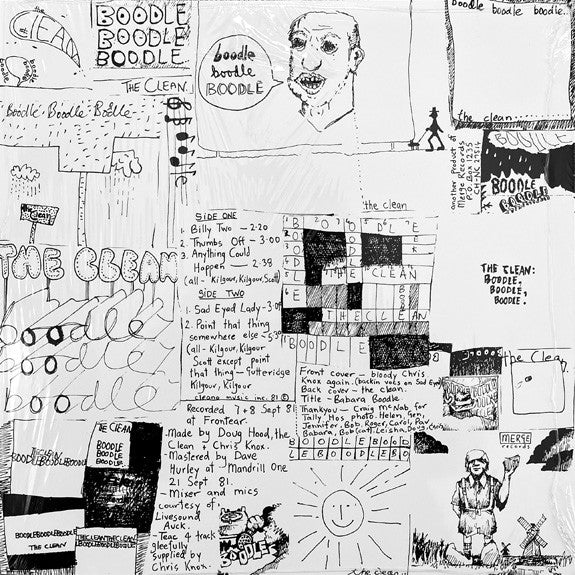 The Clean : Boodle Boodle Boodle (12", EP, Ltd, RE, RM, Whi)