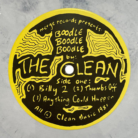 The Clean : Boodle Boodle Boodle (12", EP, Ltd, RE, RM, Whi)