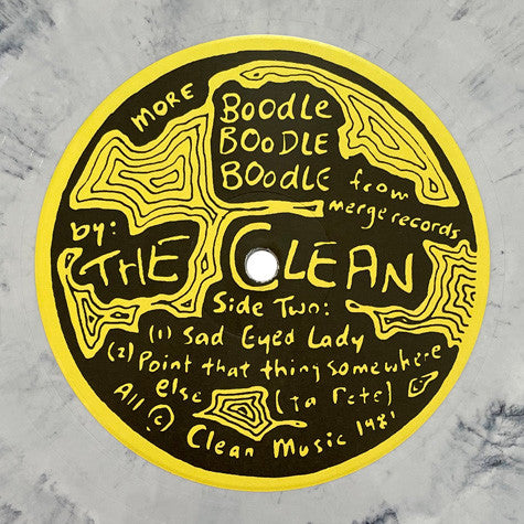 The Clean : Boodle Boodle Boodle (12", EP, Ltd, RE, RM, Whi)