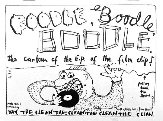The Clean : Boodle Boodle Boodle (12", EP, Ltd, RE, RM, Whi)