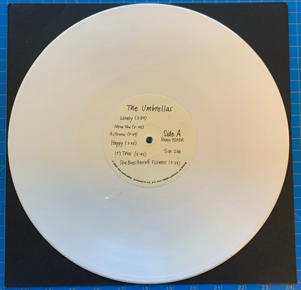 The Umbrellas (2) : The Umbrellas (LP, Album, Ltd, Whi)