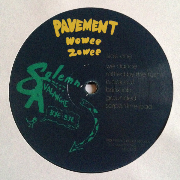 Pavement : Wowee Zowee (LP + LP, S/Sided + Album, RE)