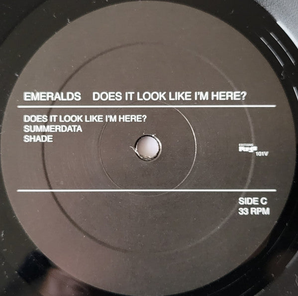 Emeralds (2) : Does It Look Like I'm Here? (2xLP, Album)