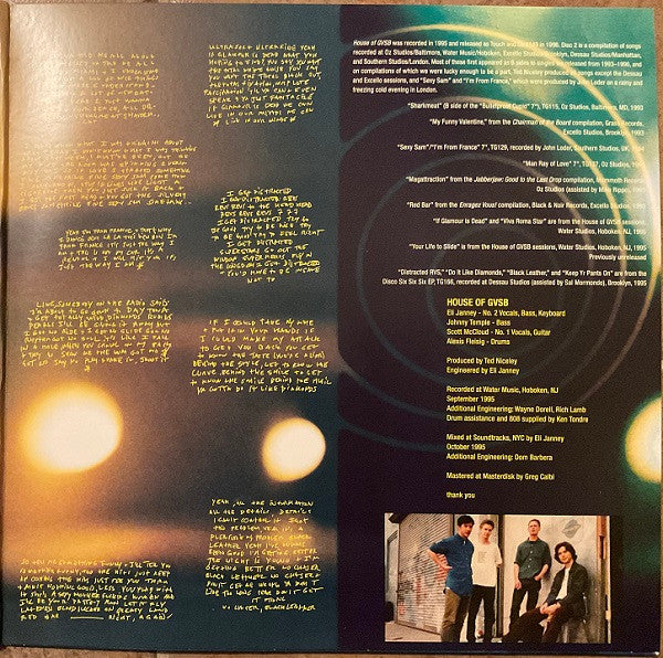 Girls Against Boys : **House Of GVSB+* (LP, Album, RE + LP, Comp + Ltd, RM, Yel)