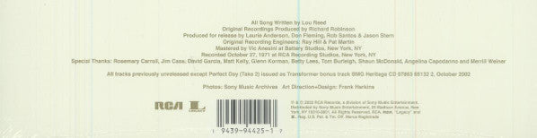 Lou Reed : I'm So Free: The 1971 RCA Demos (LP, Album, RSD, MRP)