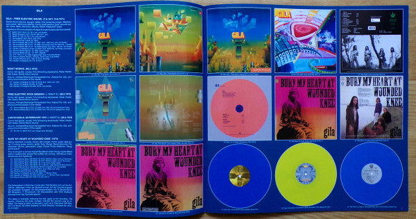 Gila (2) : Gila (LP, Album, Ltd, Num, RE)