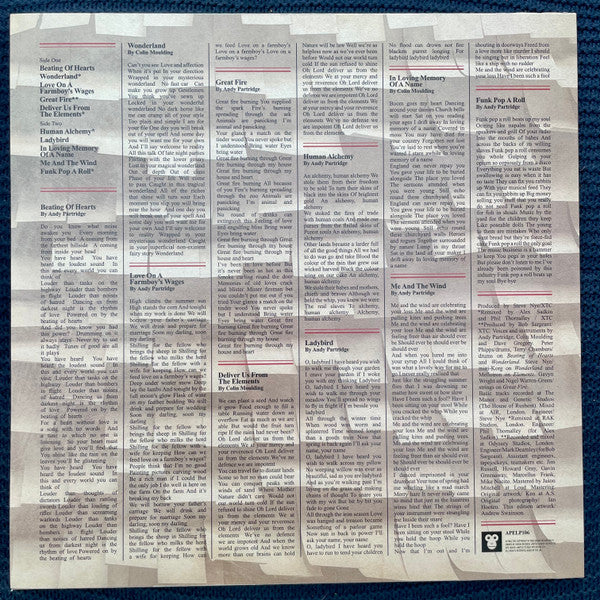 XTC : Mummer (LP, Album, RE, 200)