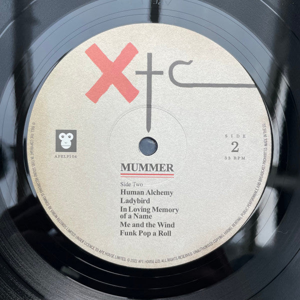 XTC : Mummer (LP, Album, RE, 200)