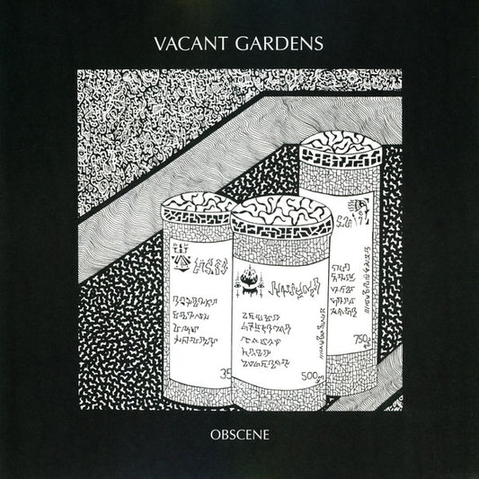 Vacant Gardens : Obscene (LP, Album, Ltd, RE, Cle)
