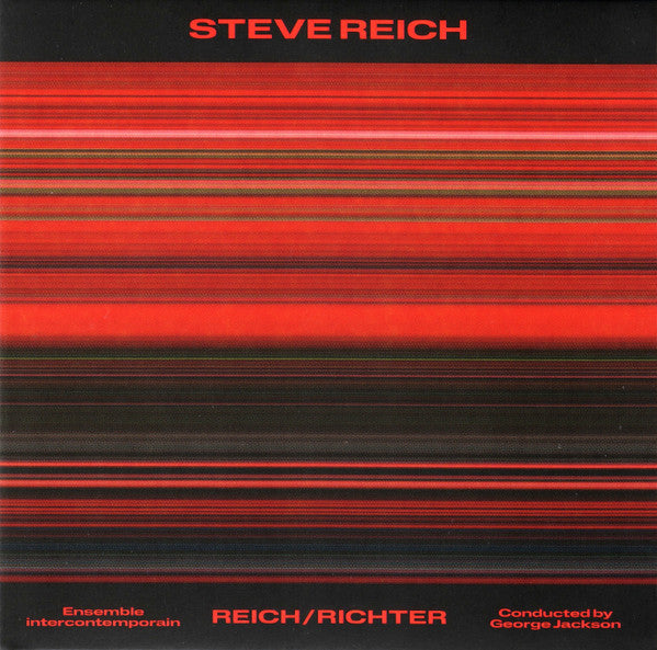 Steve Reich / Ensemble Intercontemporain Conducted By George Jackson (23) : Reich/Richter (LP)