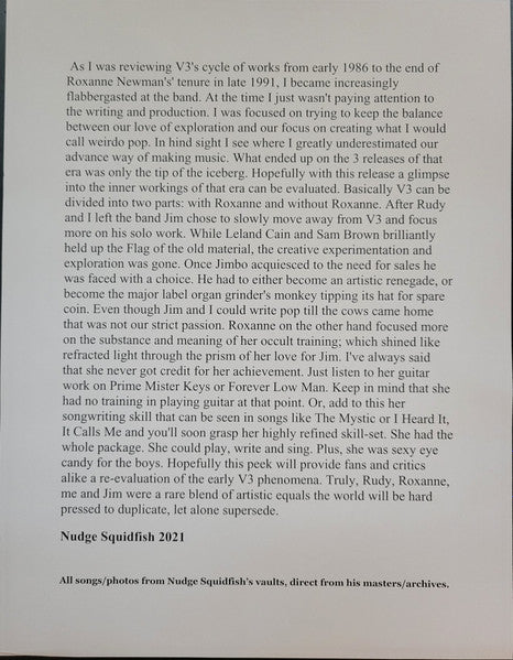 V-3 : The Enemy Within (LP, Album)