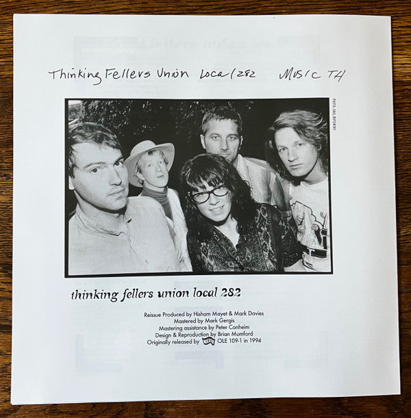 Thinking Fellers Union Local 282 : Strangers From the Universe (LP, Album, RE, RM)
