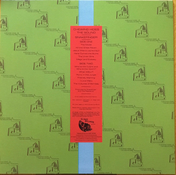 Snakefinger : Chewing Hides The Sound (LP, Album, Ltd, RE, Neo)