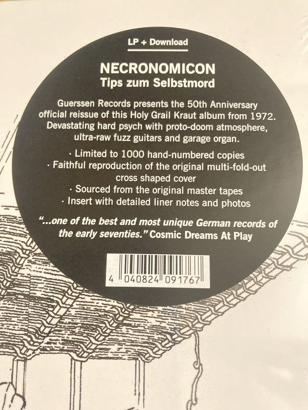 Necronomicon (3) : Tips Zum Selbstmord (LP, Album, Ltd, Num, RE)